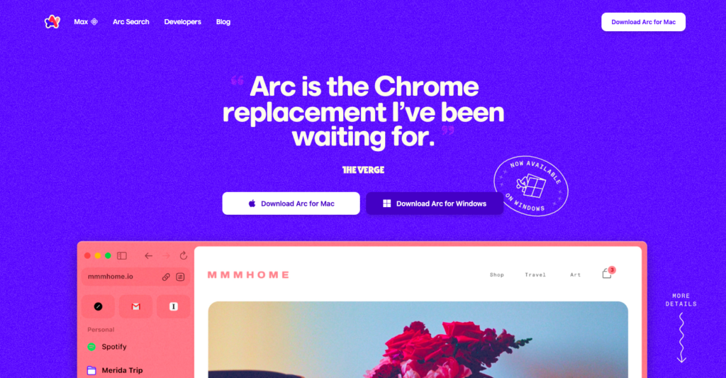 Arc Browser || Search AI Tools